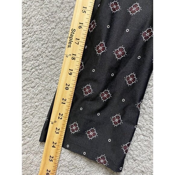 ALWAYS INDIGO Women’s Black  Long Sleeve  Sz PL Buttoned Up Elastic Waist Dress - Picture 8 of 8